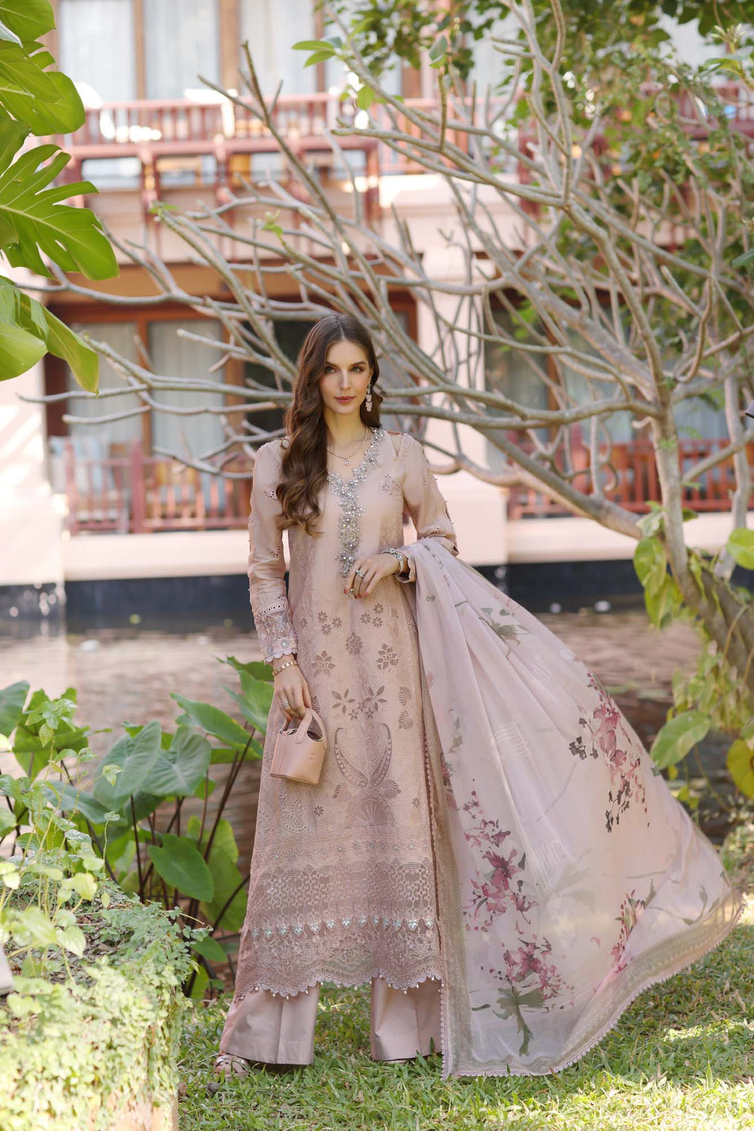 Noor by Saadia Asad | Eid Luxury Laserkari 25 | D6-B - House Of Hania