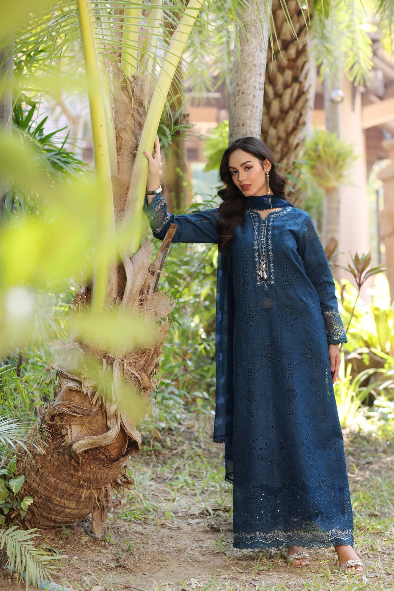 Noor by Saadia Asad | Eid Luxury Laserkari 25 | D7-B - House Of Hania