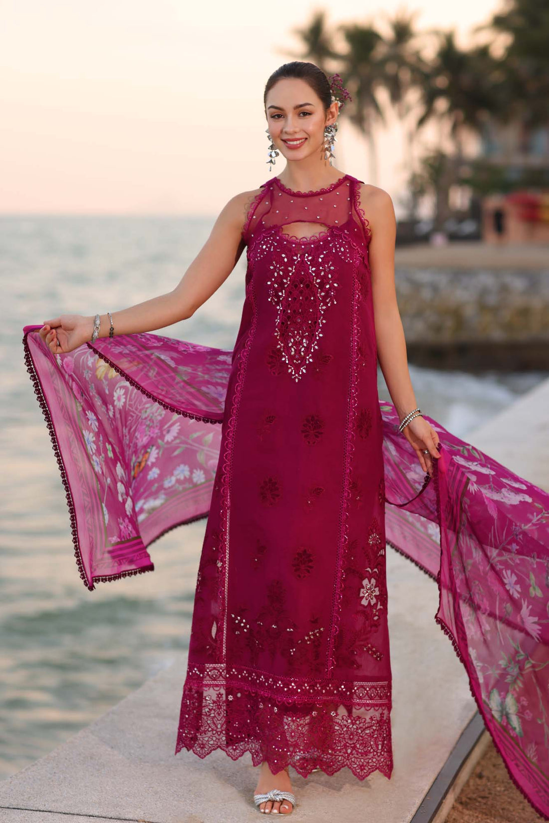 Noor by Saadia Asad | Eid Luxury Laserkari 25 | D9-A - House Of Hania