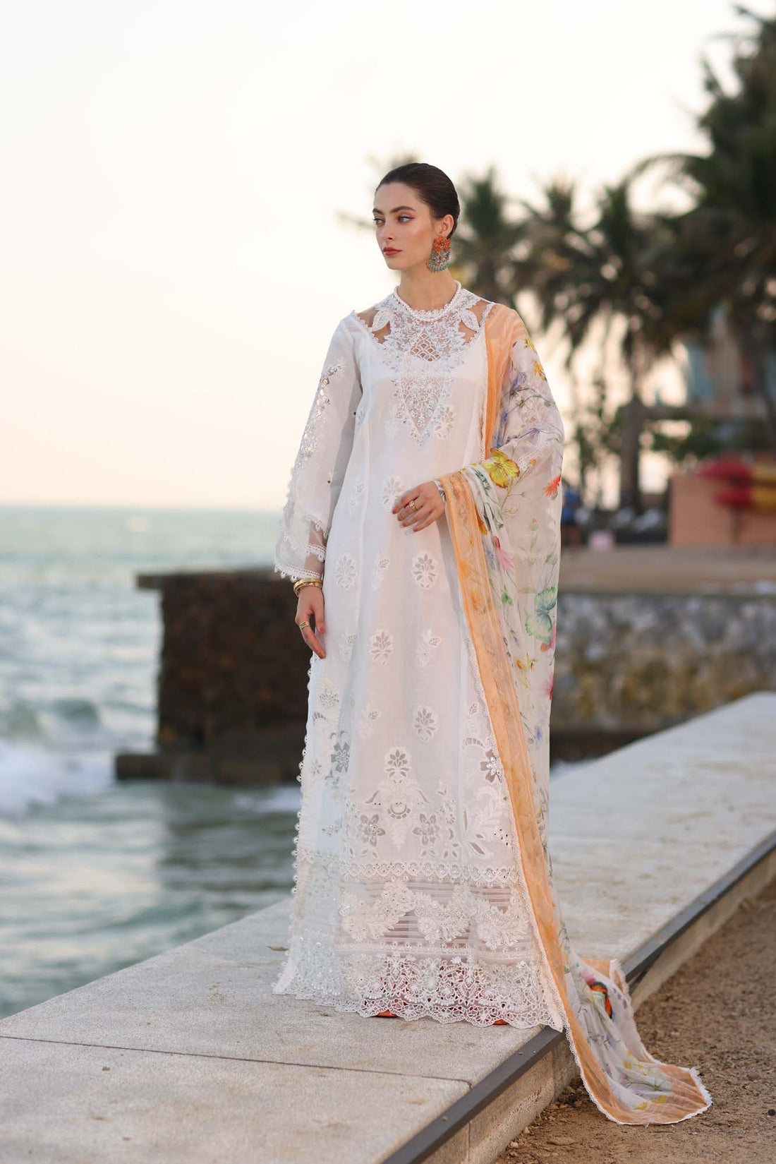 Noor by Saadia Asad | Eid Luxury Laserkari 25 | D9-B - House Of Hania