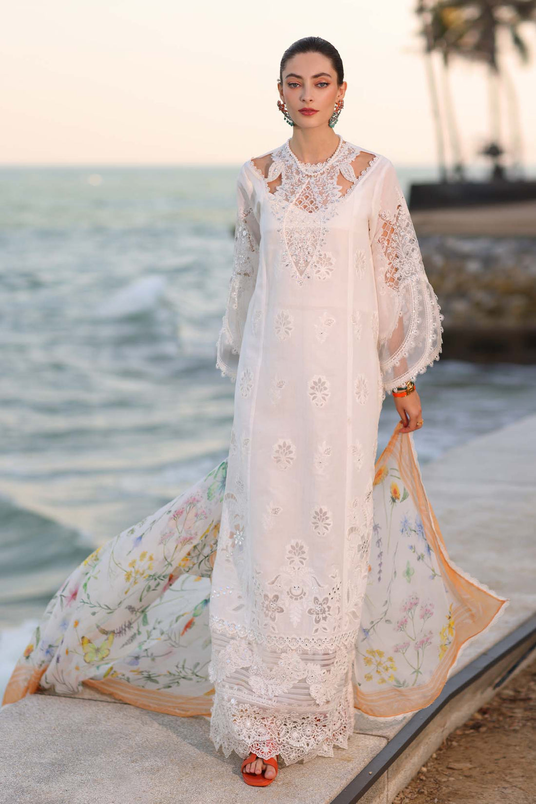Noor by Saadia Asad | Eid Luxury Laserkari 25 | D9-B - House Of Hania
