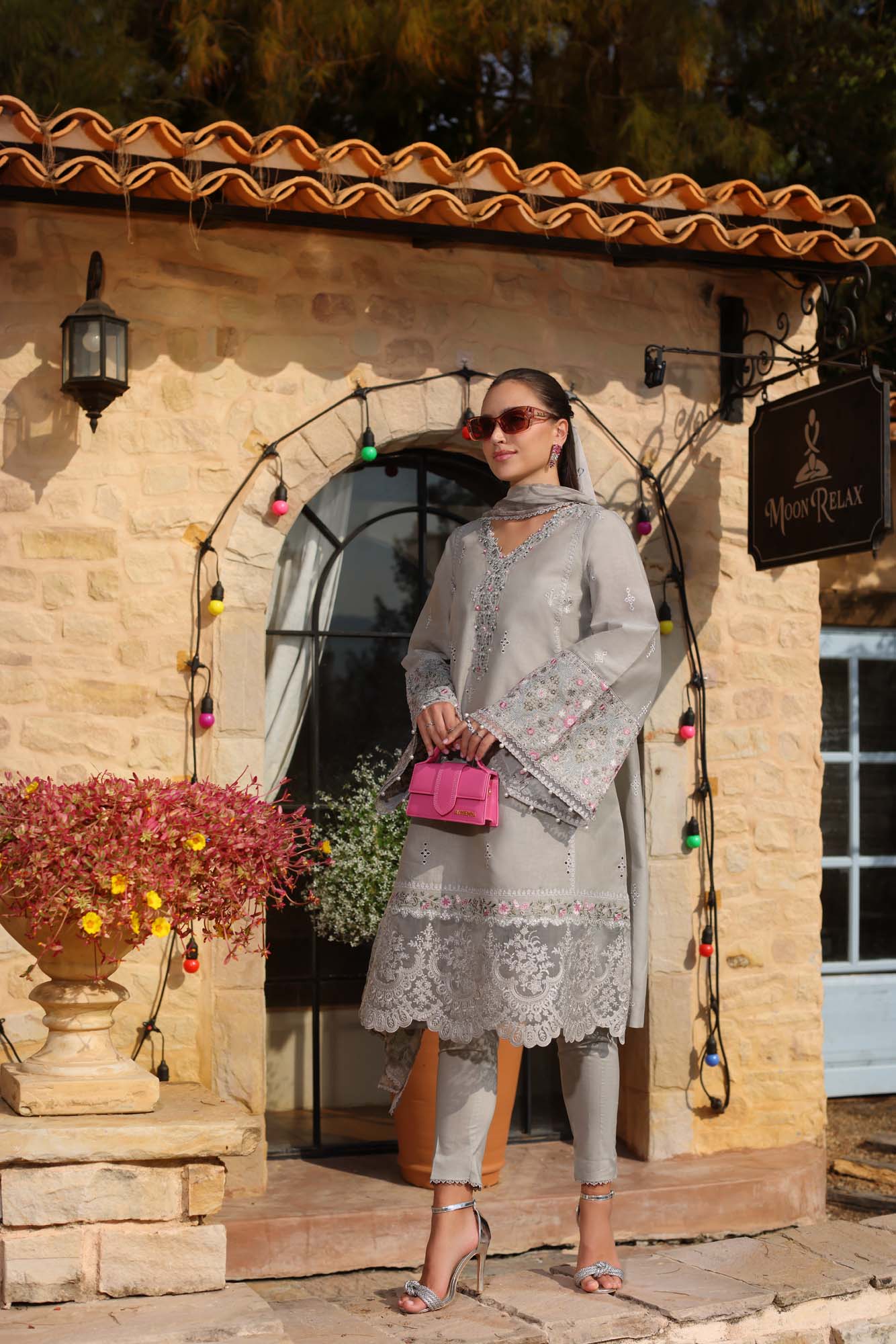 Noor by Saadia Asad | Luxe Chikankari 25 | D1-B - House Of Hania