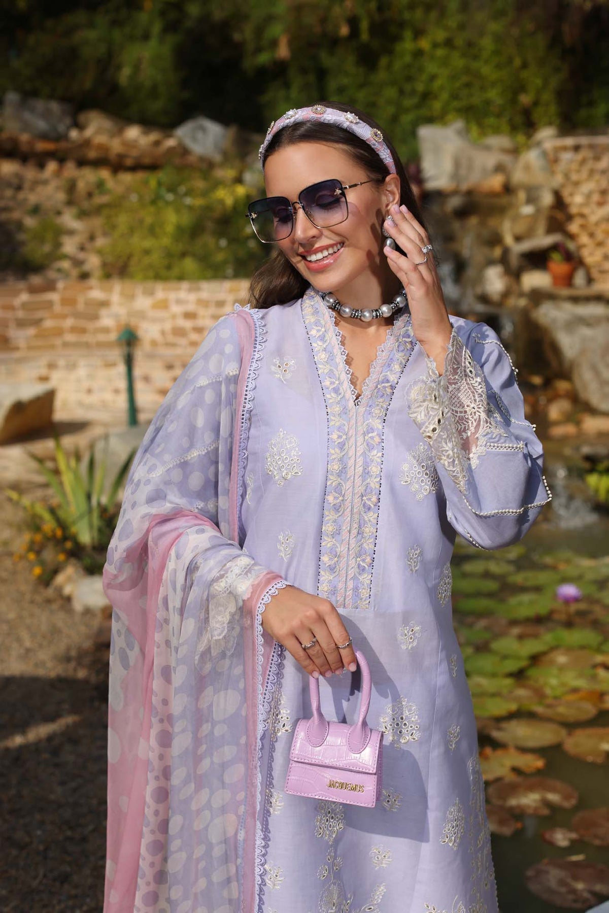 Noor by Saadia Asad | Luxe Chikankari 25 | D3-A - House Of Hania