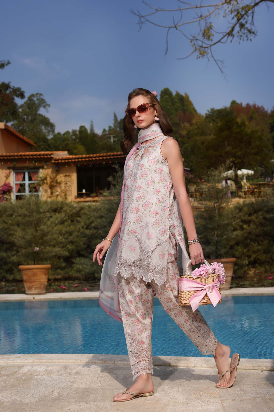 Noor by Saadia Asad | Luxe Chikankari 25 | D7-A - House Of Hania