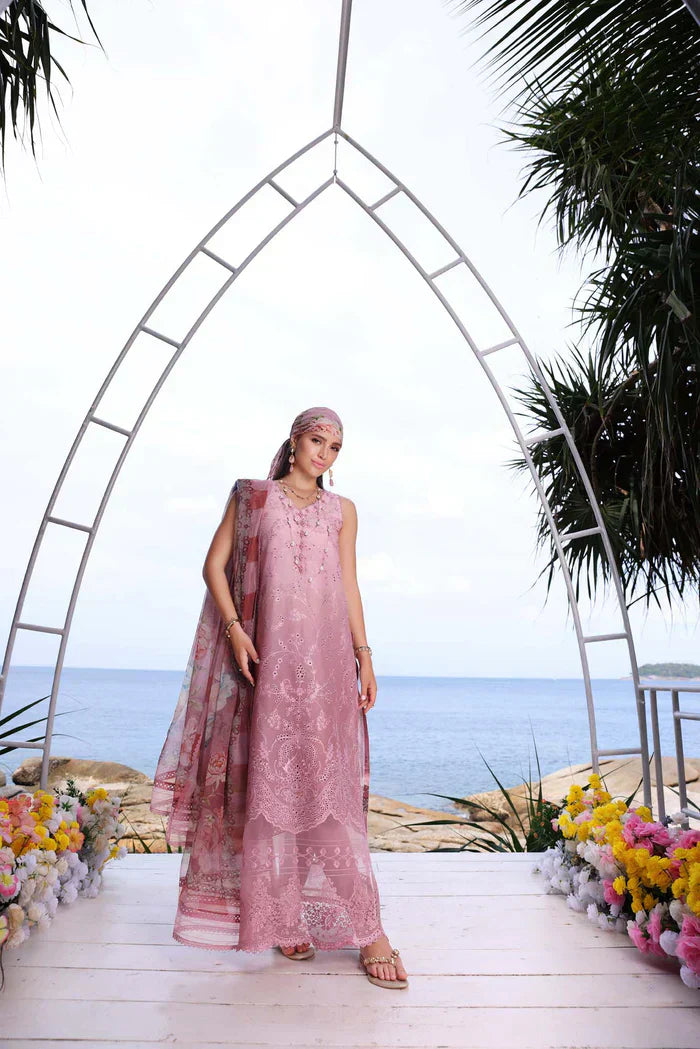 Noor by Saadia Asad | Luxe Printkari 24 | D1-B - House Of Hania