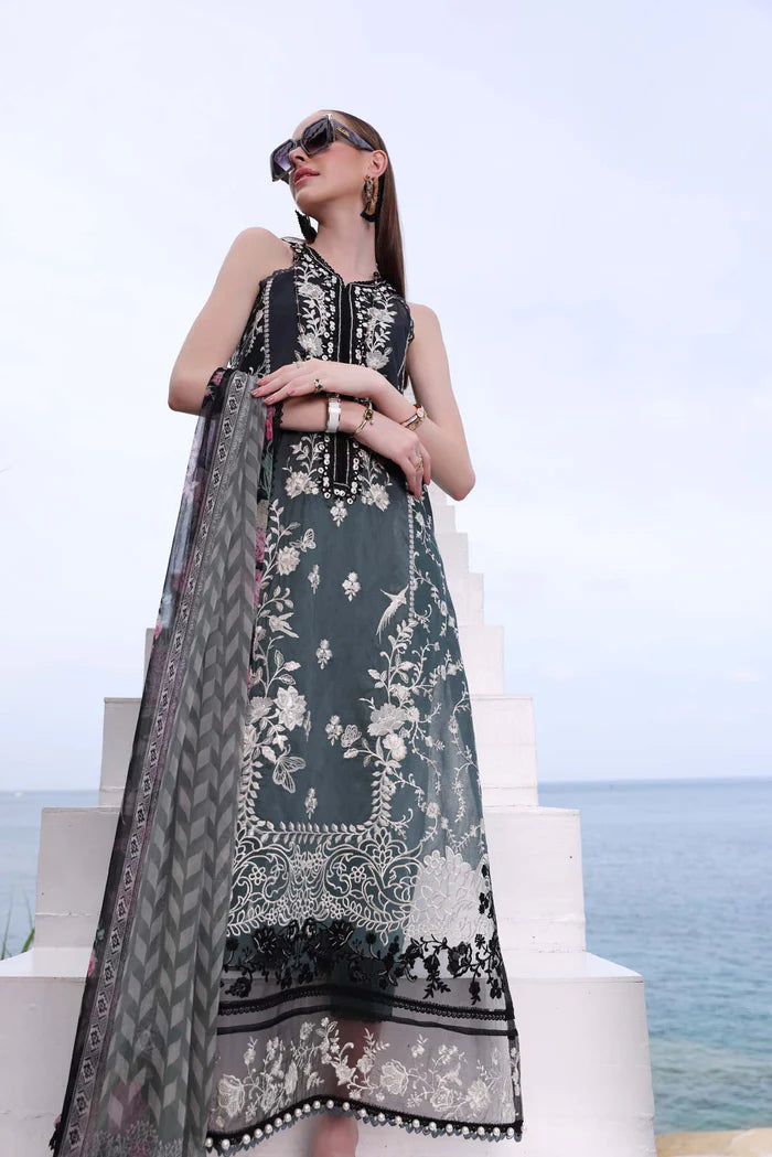 Noor by Saadia Asad | Luxe Printkari 24 | D2-B - House Of Hania