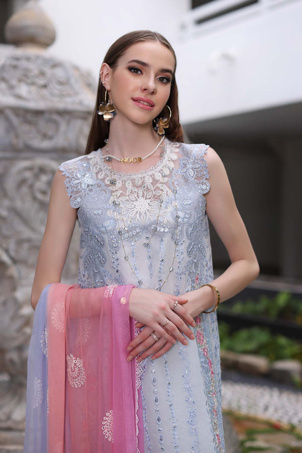 Noor by Saadia Asad | Luxury Chikankari Lawn24 | D7-A Multi Tkm - House Of Hania