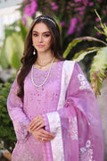 Noor by Saadia Asad | Luxury Chikankari Lawn24 | D9-A Pink - House Of Hania