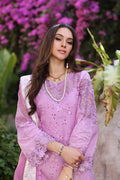 Noor by Saadia Asad | Luxury Chikankari Lawn24 | D9-A Pink - House Of Hania