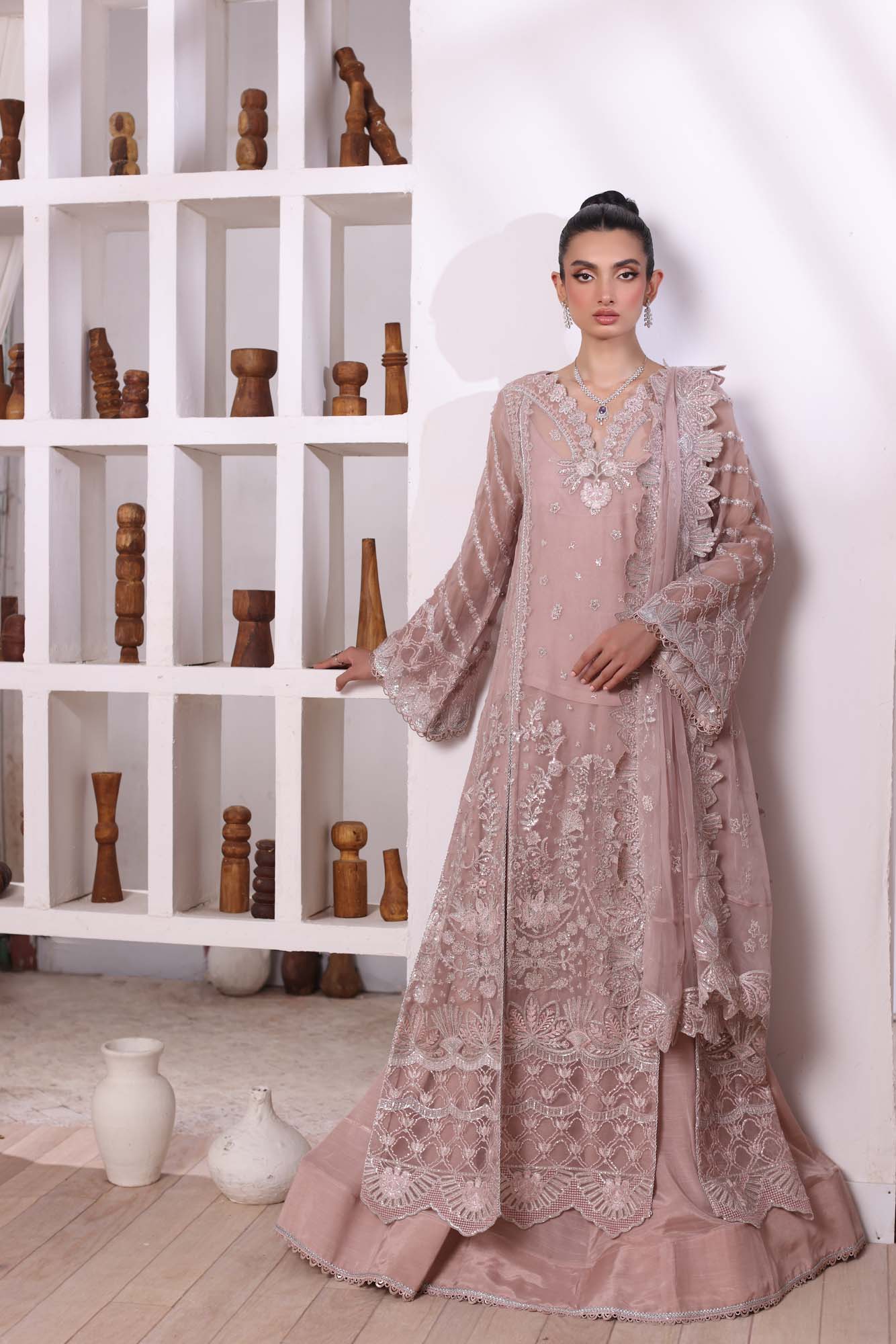 Noor by Saadia Asad | Noor Chiffon De Luxe | D3 - House Of Hania