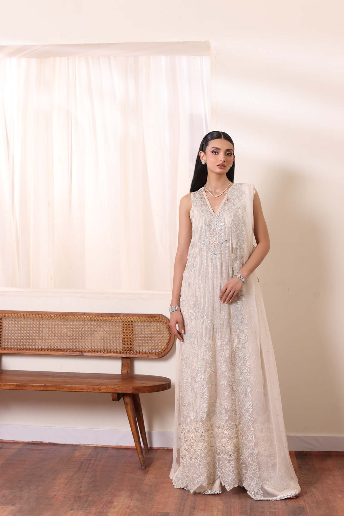 Noor by Saadia Asad | Noor Chiffon De Luxe | D5 - House Of Hania