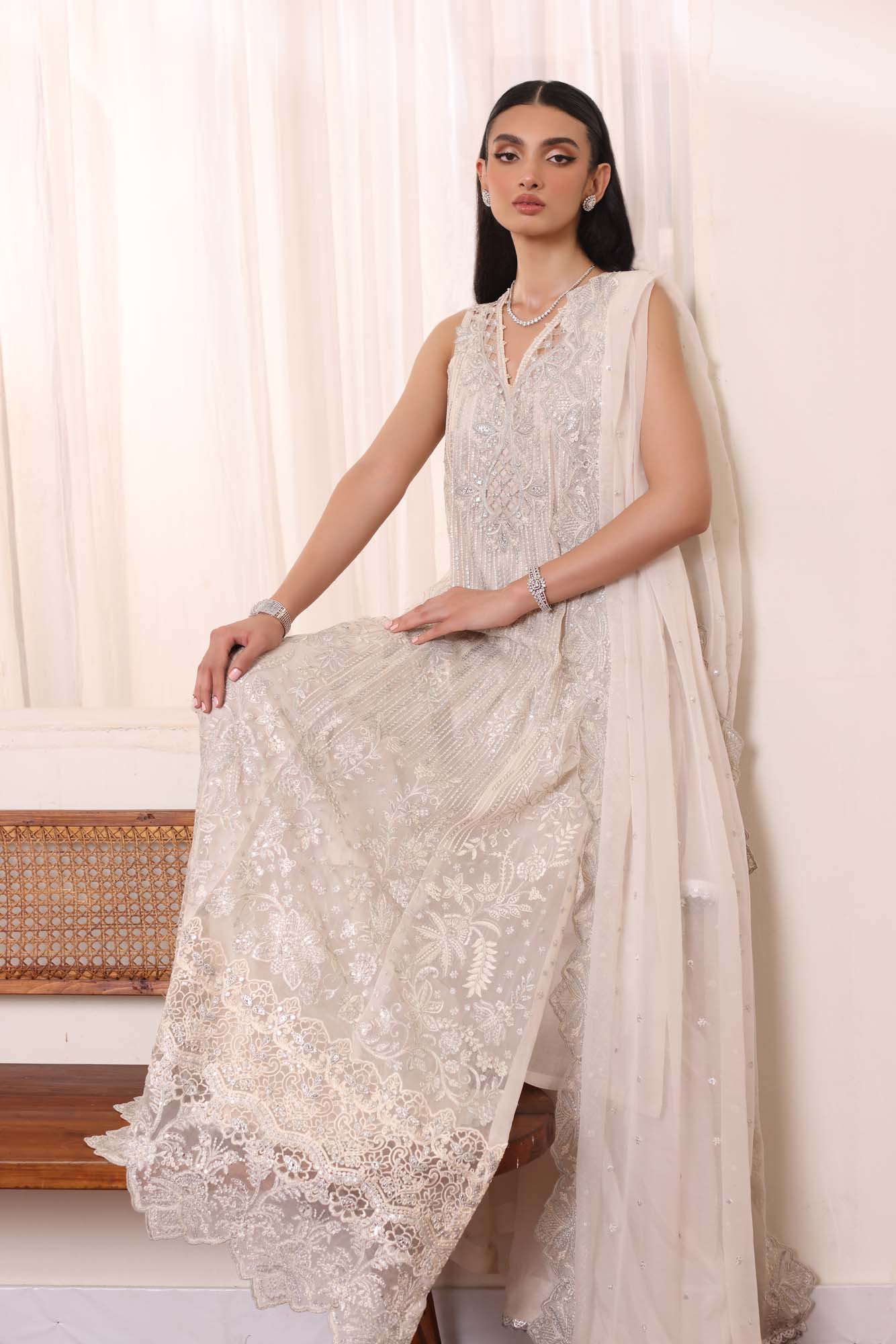 Noor by Saadia Asad | Noor Chiffon De Luxe | D5 - House Of Hania