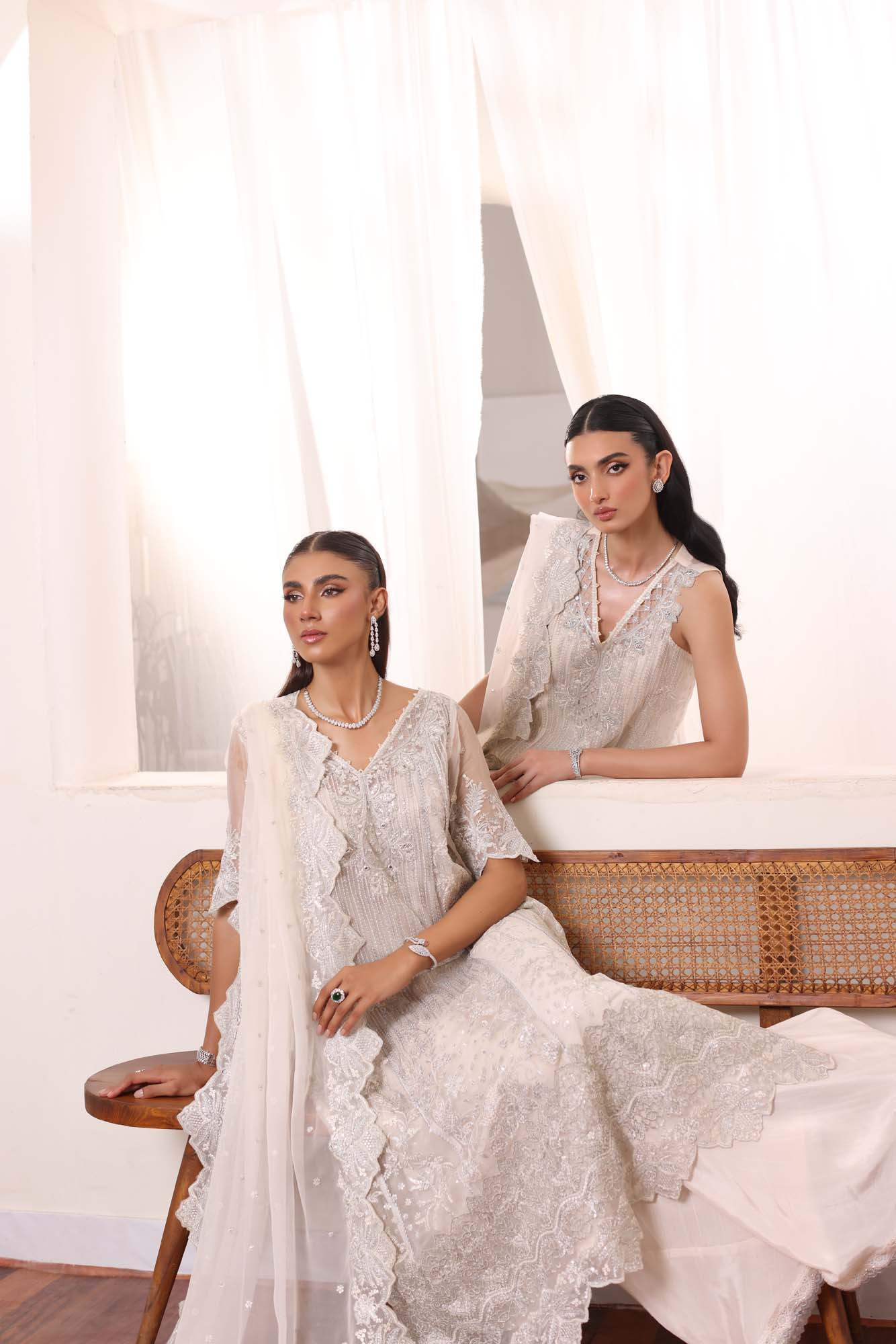 Noor by Saadia Asad | Noor Chiffon De Luxe | D5 - House Of Hania