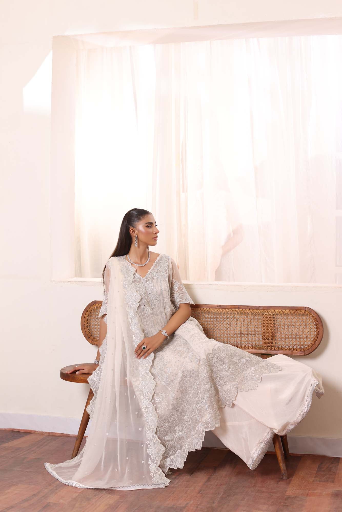 Noor by Saadia Asad | Noor Chiffon De Luxe | D5 - House Of Hania