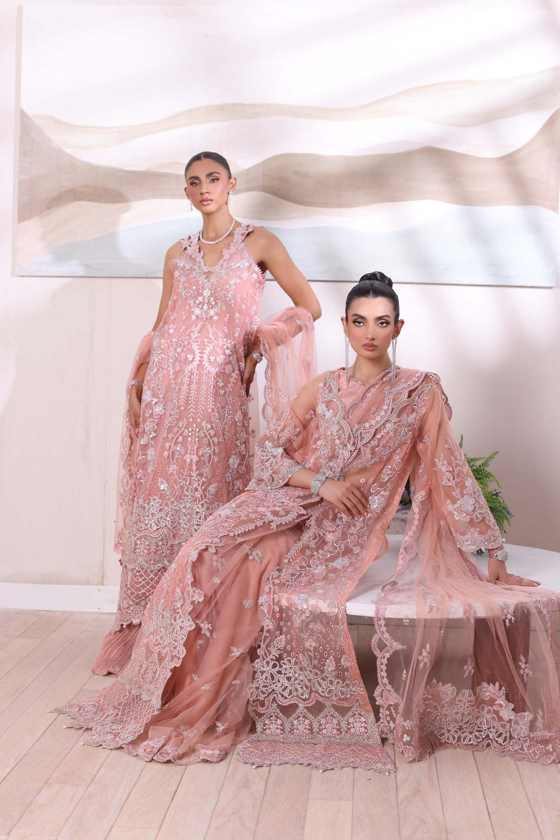 Noor by Saadia Asad | Noor Chiffon De Luxe | D6 - House Of Hania