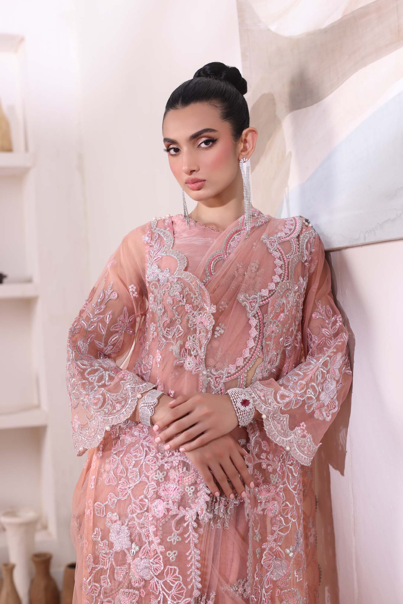 Noor by Saadia Asad | Noor Chiffon De Luxe | D6 - House Of Hania