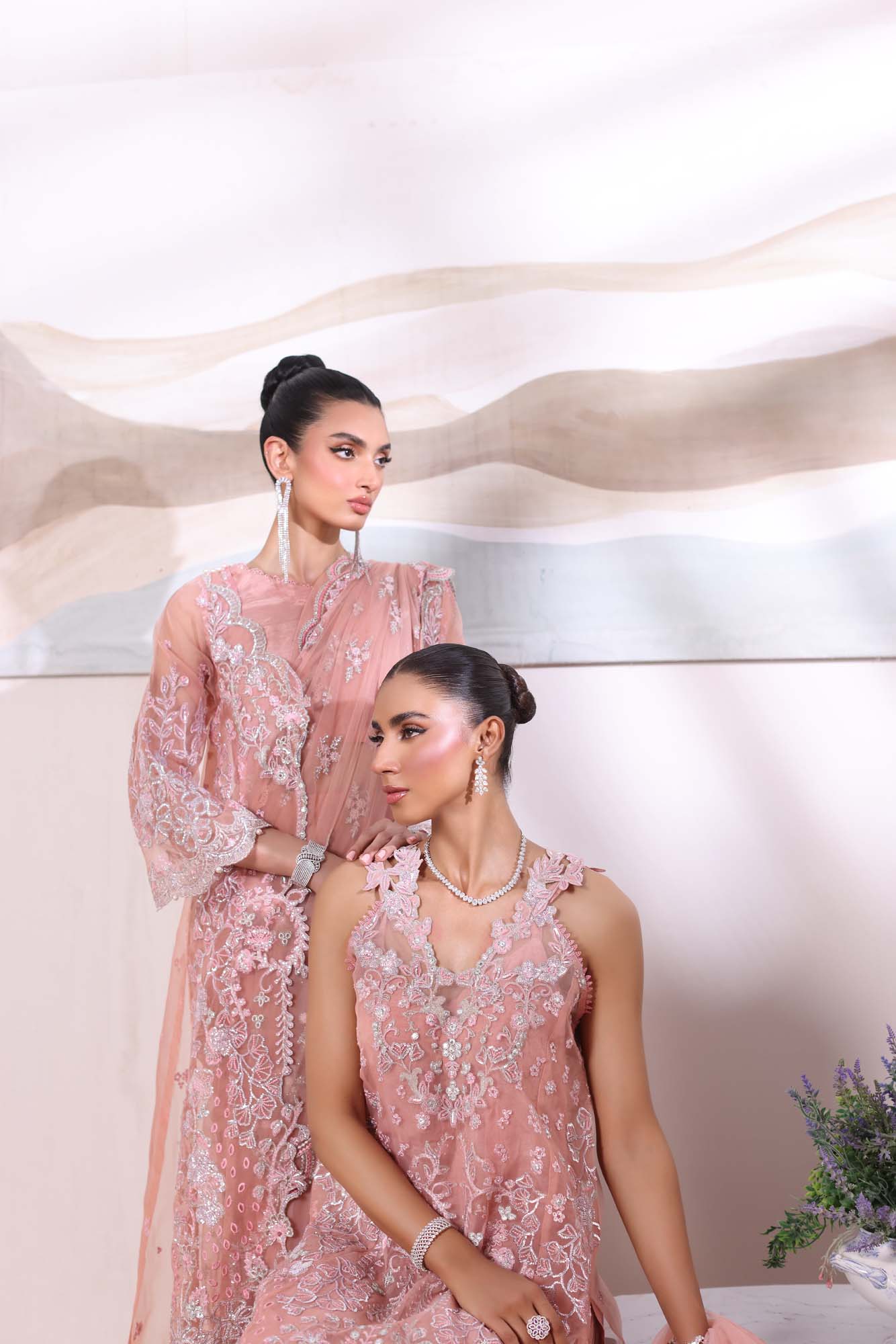 Noor by Saadia Asad | Noor Chiffon De Luxe | D6 - House Of Hania