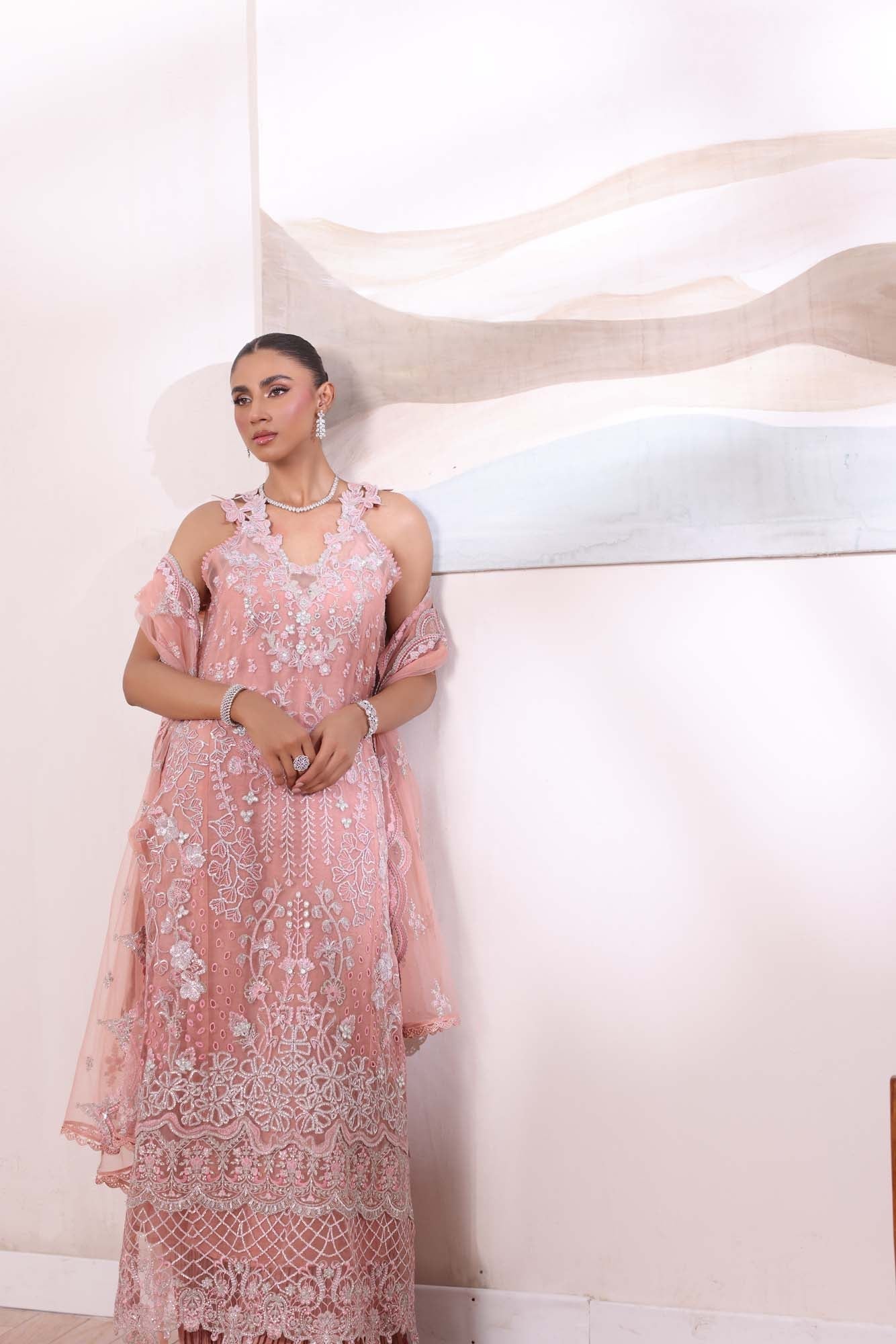Noor by Saadia Asad | Noor Chiffon De Luxe | D6 - House Of Hania