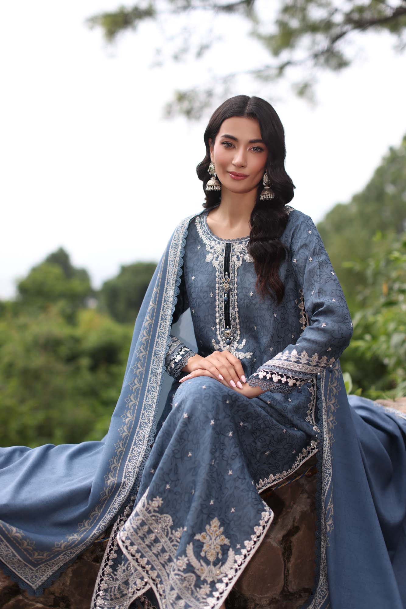 Noor by Saadia Asad | Suzaankari Winter 24 | D03 - House Of Hania