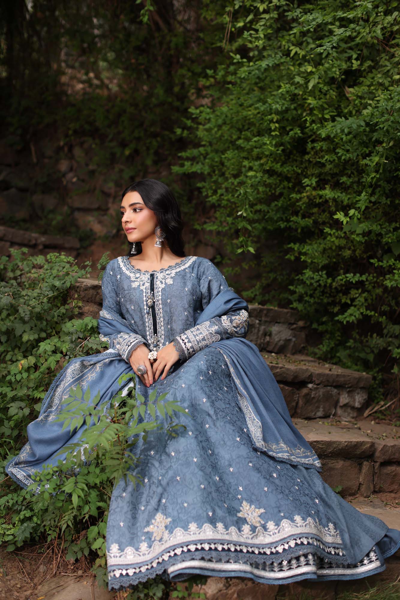 Noor by Saadia Asad | Suzaankari Winter 24 | D03 - House Of Hania
