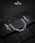 Noorani Zircon Necklace - House Of Hania
