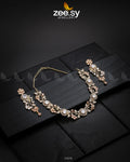 Noorani Zircon Necklace - House Of Hania