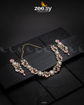 Noorani Zircon Necklace - House Of Hania