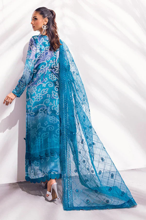 Nureh | Ballerina Formals | Blue Charm - House Of Hania