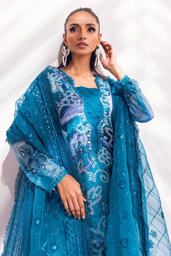 Nureh | Ballerina Formals | Blue Charm - House Of Hania