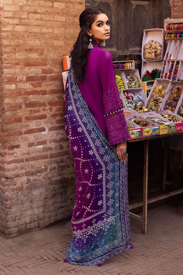 Nureh | Bazaar Lawn Chikankari 24 | NS-125 - House Of Hania