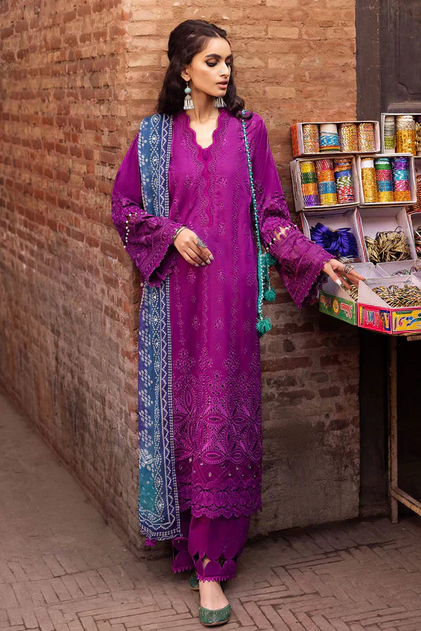 Nureh | Bazaar Lawn Chikankari 24 | NS-125 - House Of Hania