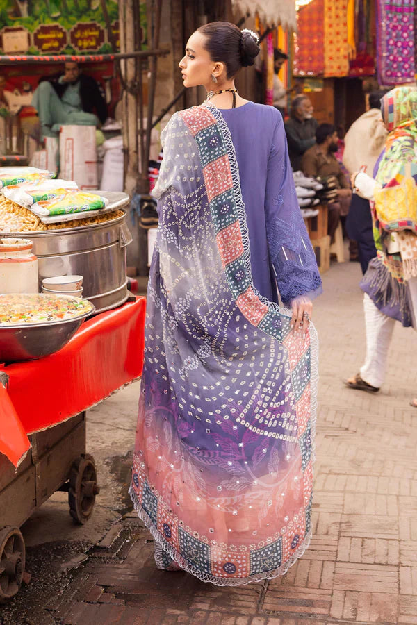 Nureh | Bazaar Lawn Chikankari 24 | NS-127 - House Of Hania