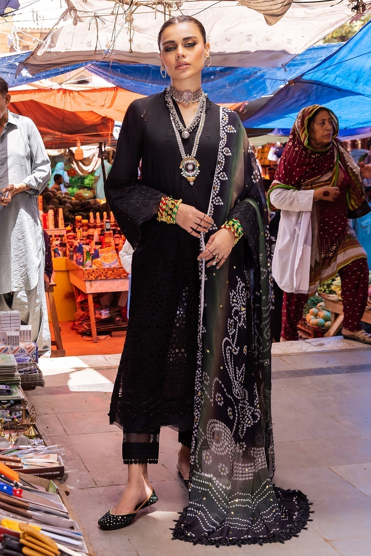Nureh | Bazaar Lawn | NDS-89 - House Of Hania