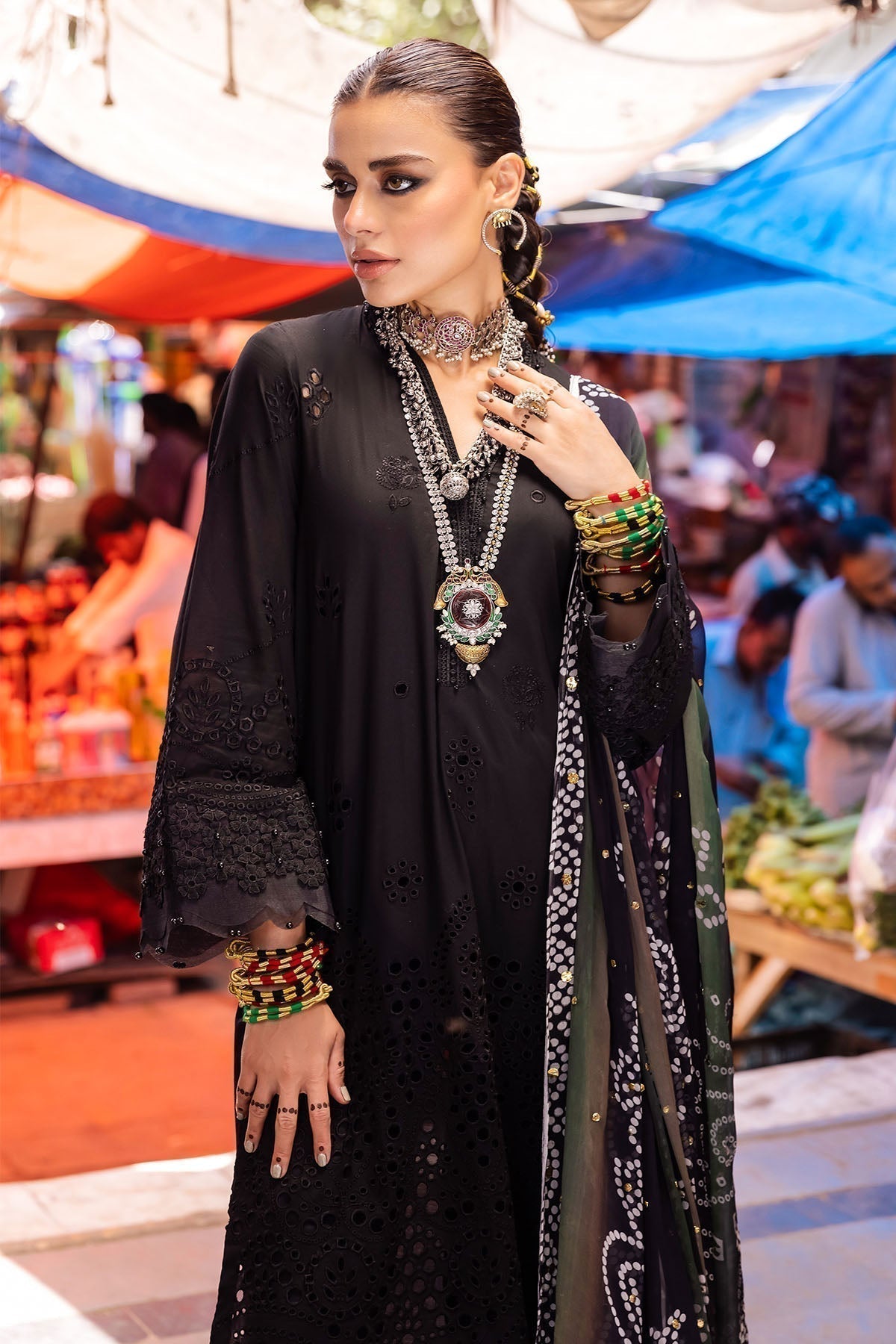 Nureh | Bazaar Lawn | NDS-89 - House Of Hania