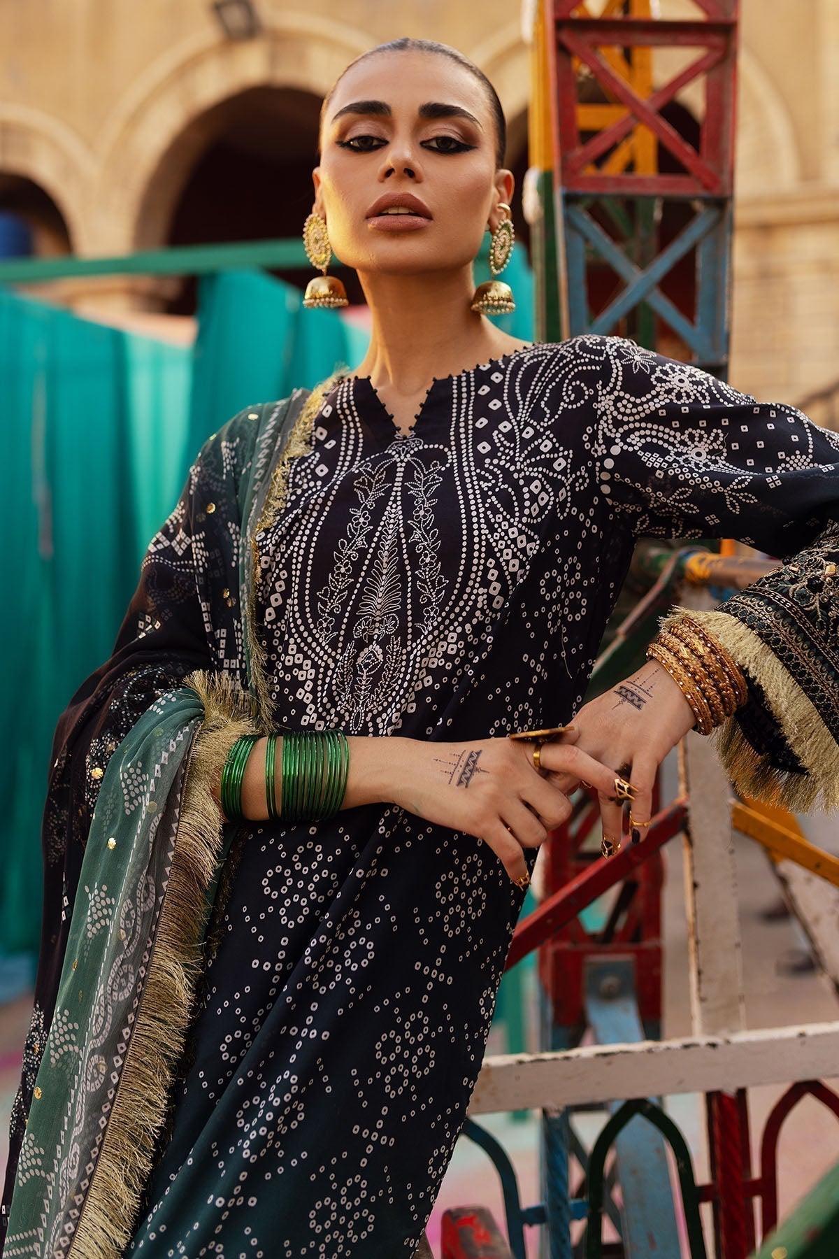 Nureh | Bazaar Lawn | NDS-89 - House Of Hania