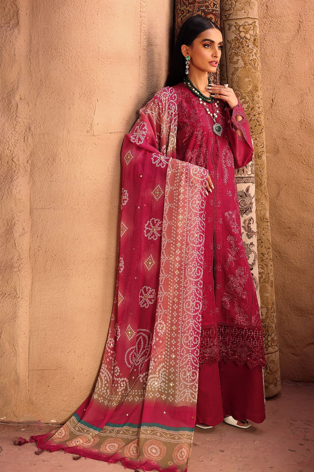 Nureh | Bazaar Lawn | NE-158 - House Of Hania