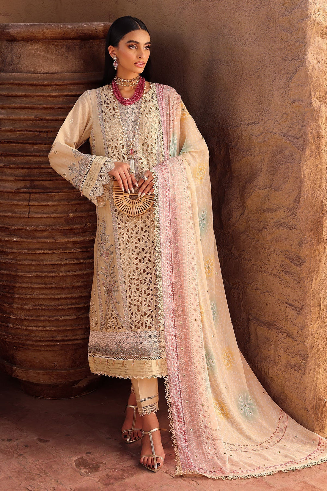Nureh | Bazaar Lawn | NE-159 - House Of Hania