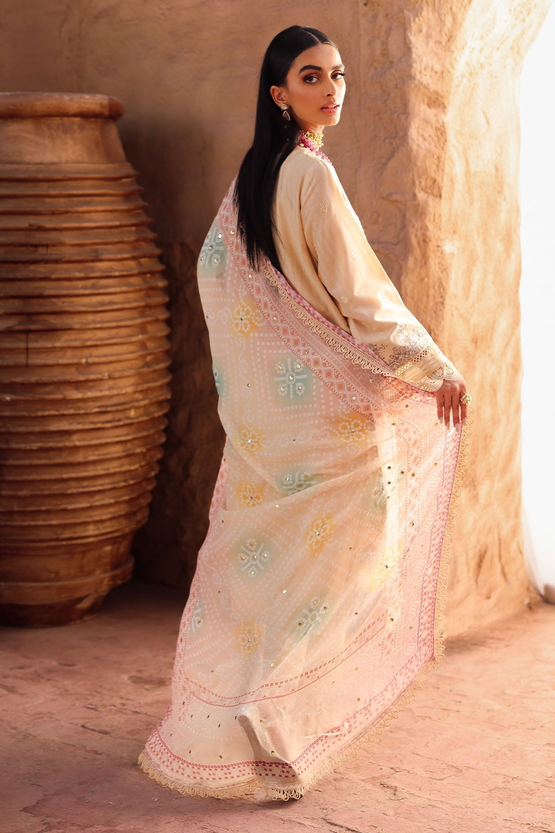 Nureh | Bazaar Lawn | NE-159 - House Of Hania