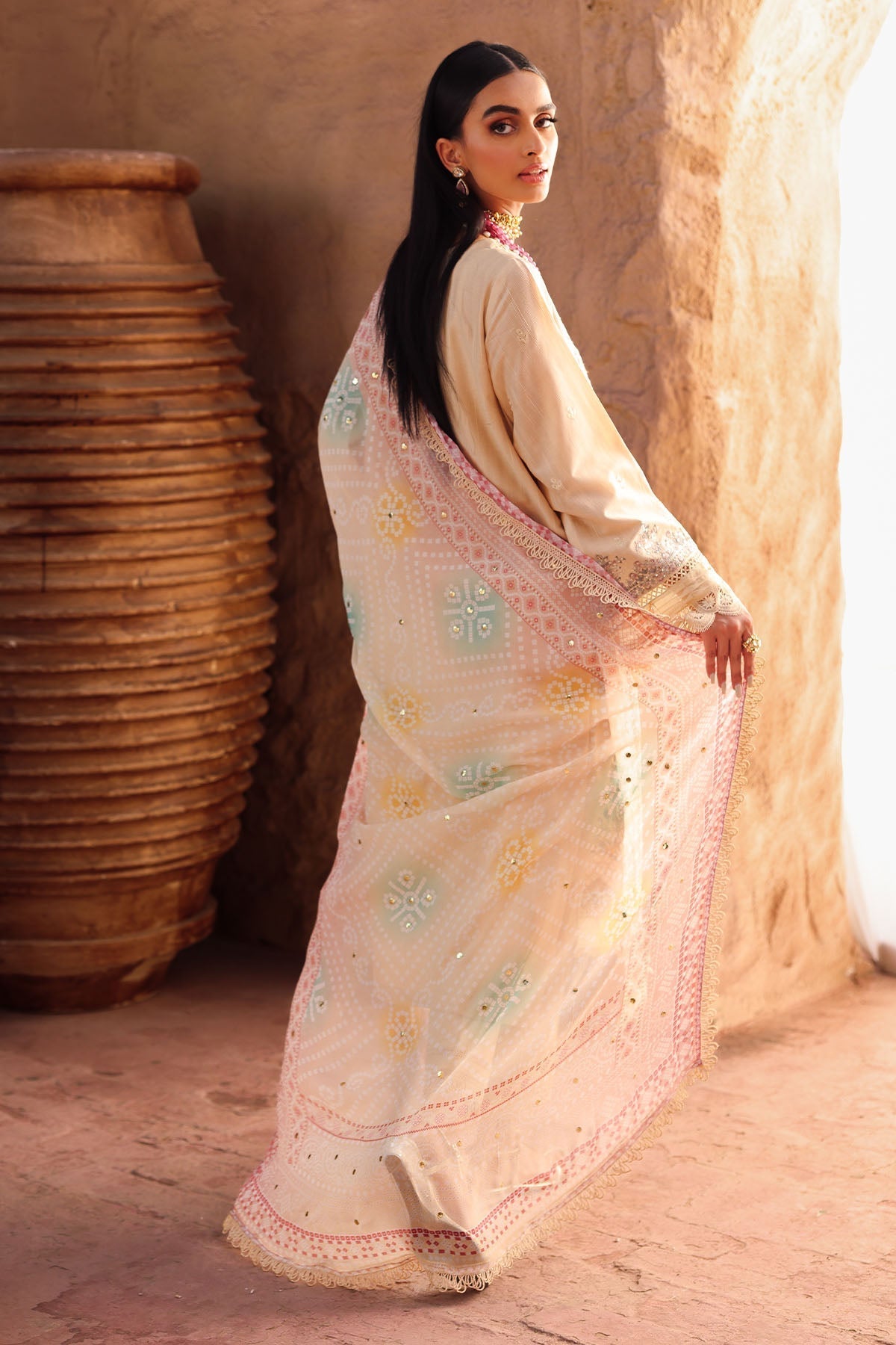 Nureh | Bazaar Lawn | NE-159 - House Of Hania