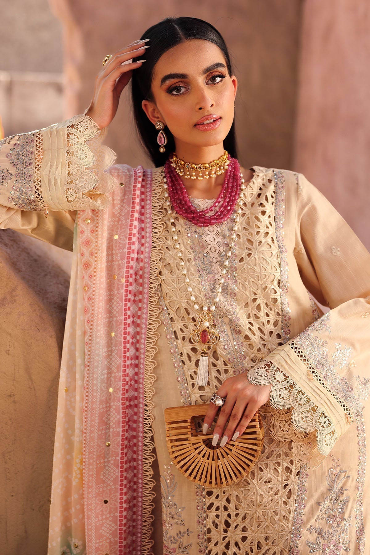 Nureh | Bazaar Lawn | NE-159 - House Of Hania