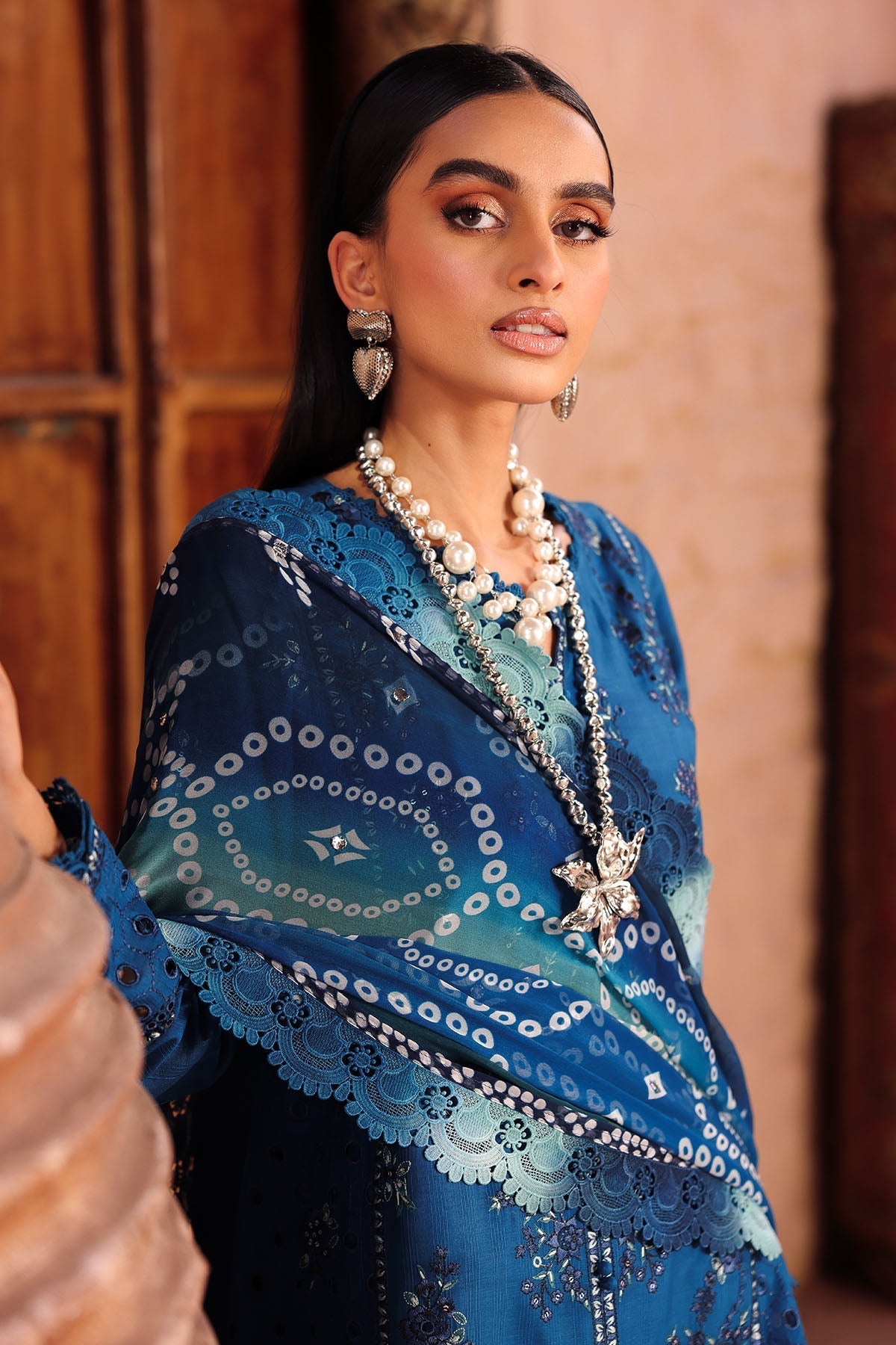 Nureh | Bazaar Lawn | NE-160 - House Of Hania