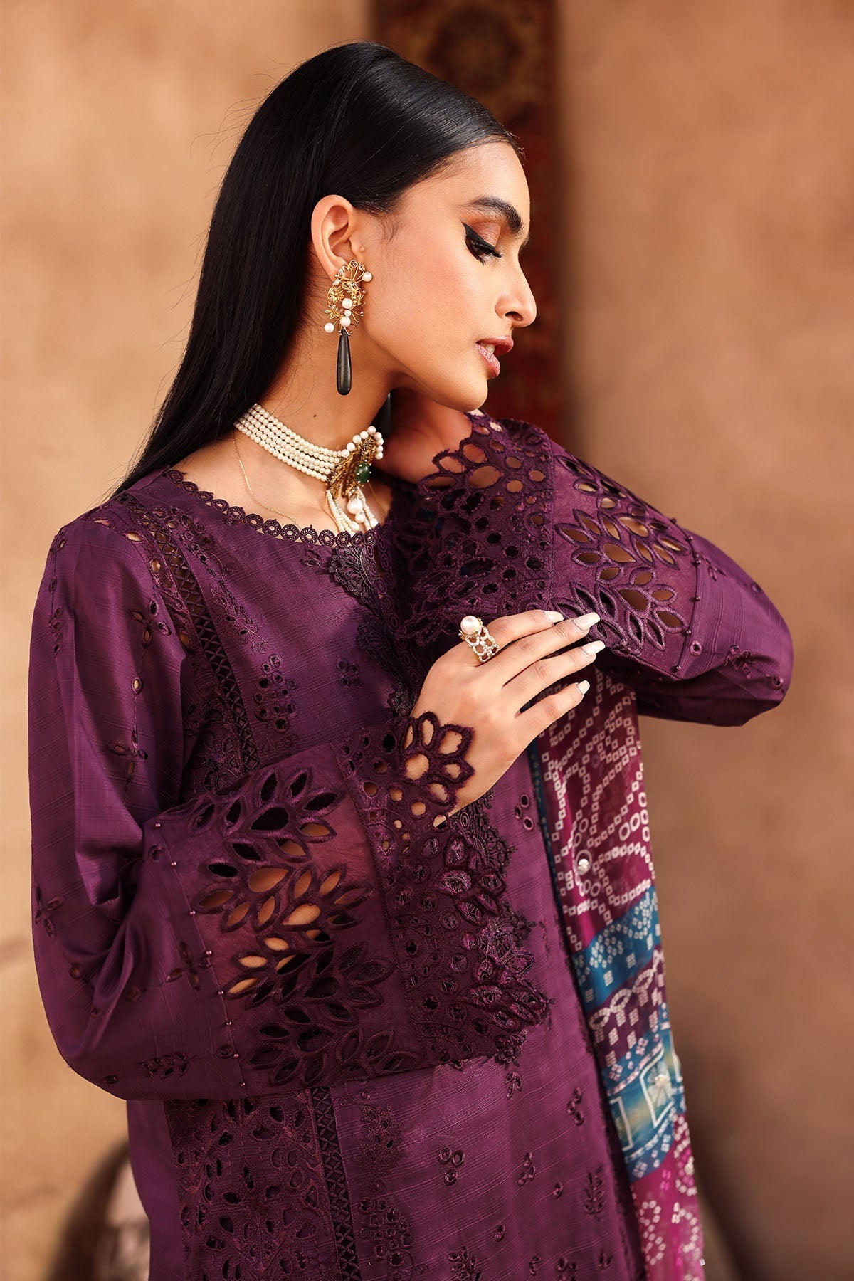 Nureh | Bazaar Lawn | NE-161 - House Of Hania