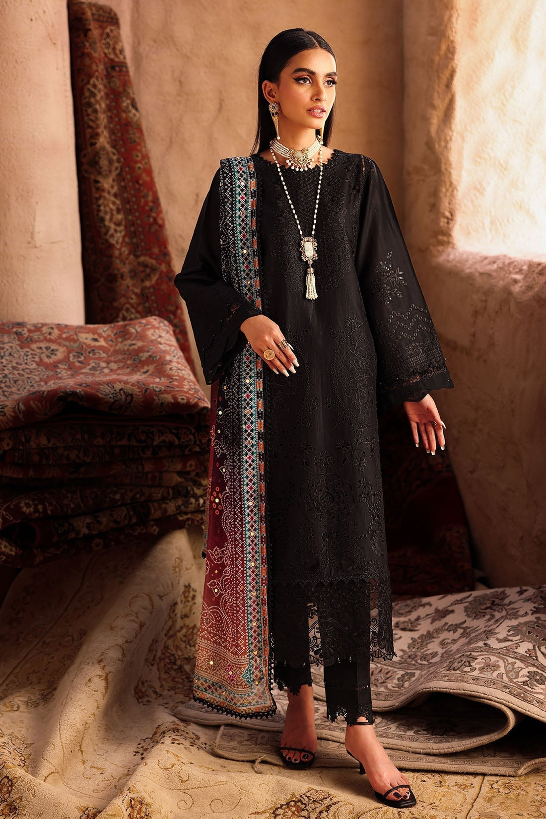 Nureh | Bazaar Lawn | NE-162 - House Of Hania