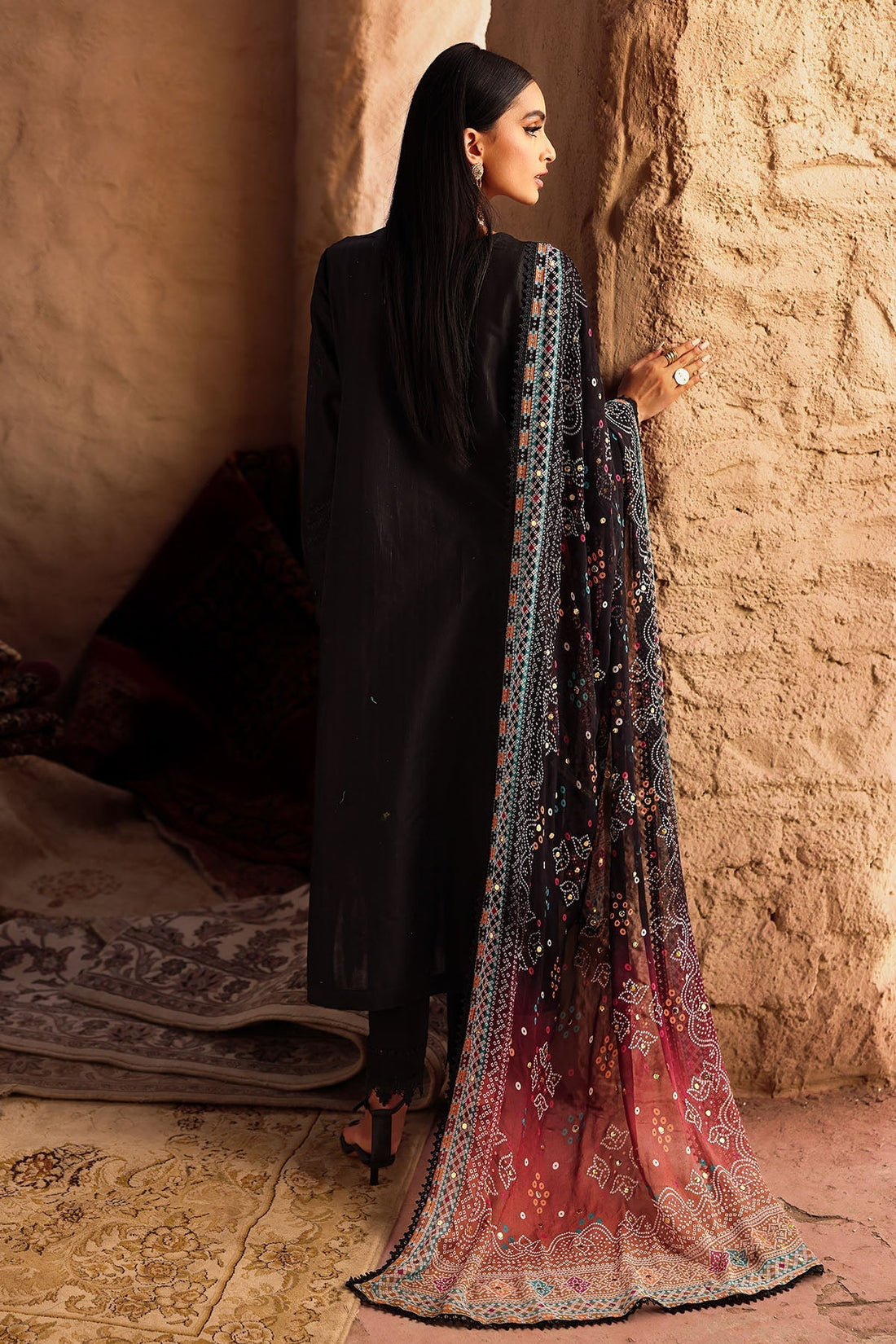 Nureh | Bazaar Lawn | NE-162 - House Of Hania