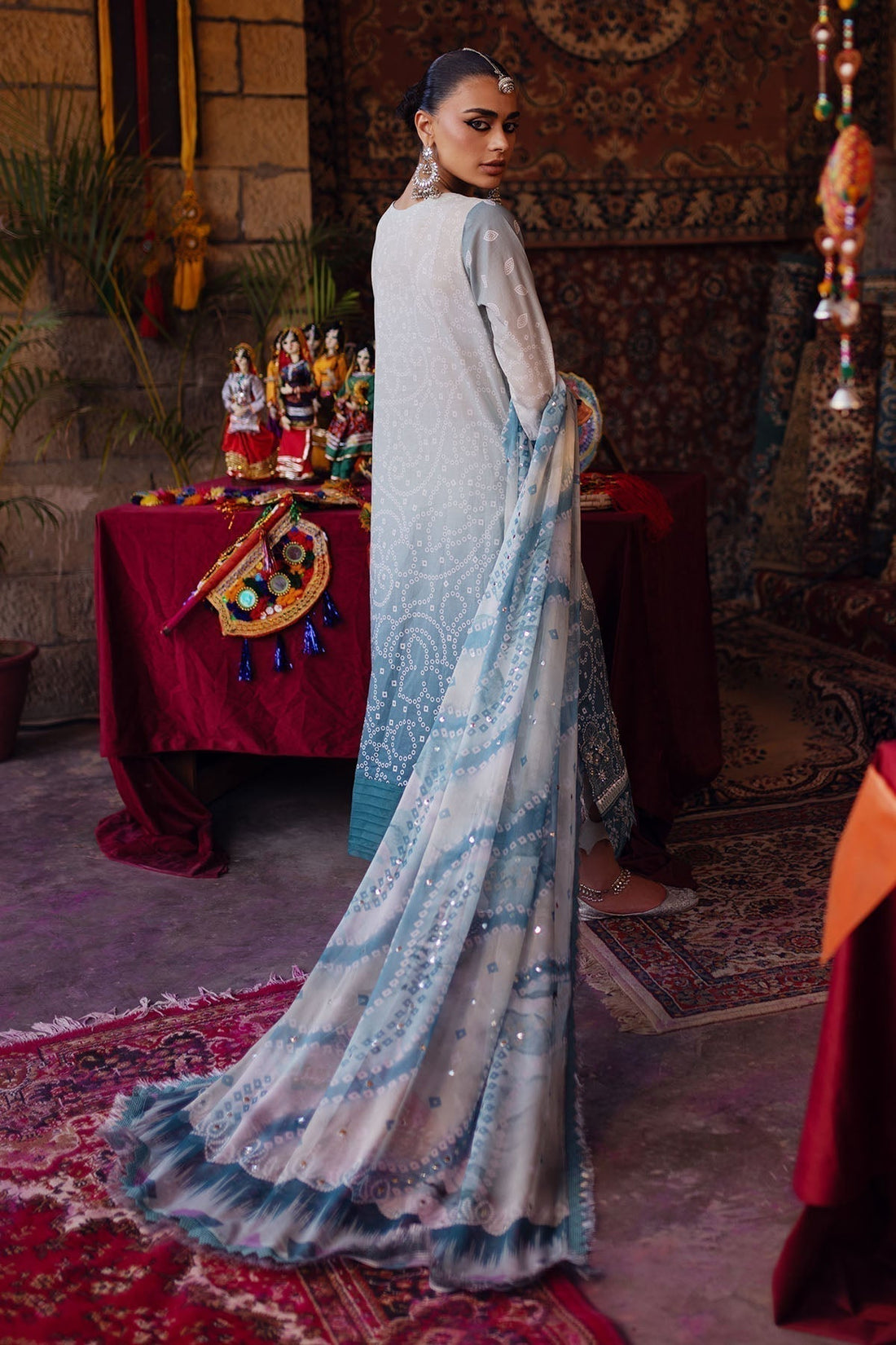 Nureh | Bazaar Lawn | NS-130 - House Of Hania