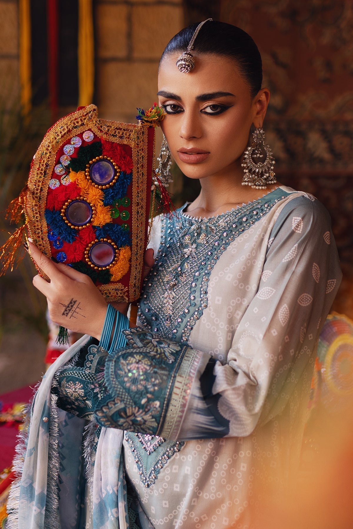 Nureh | Bazaar Lawn | NS-130 - House Of Hania