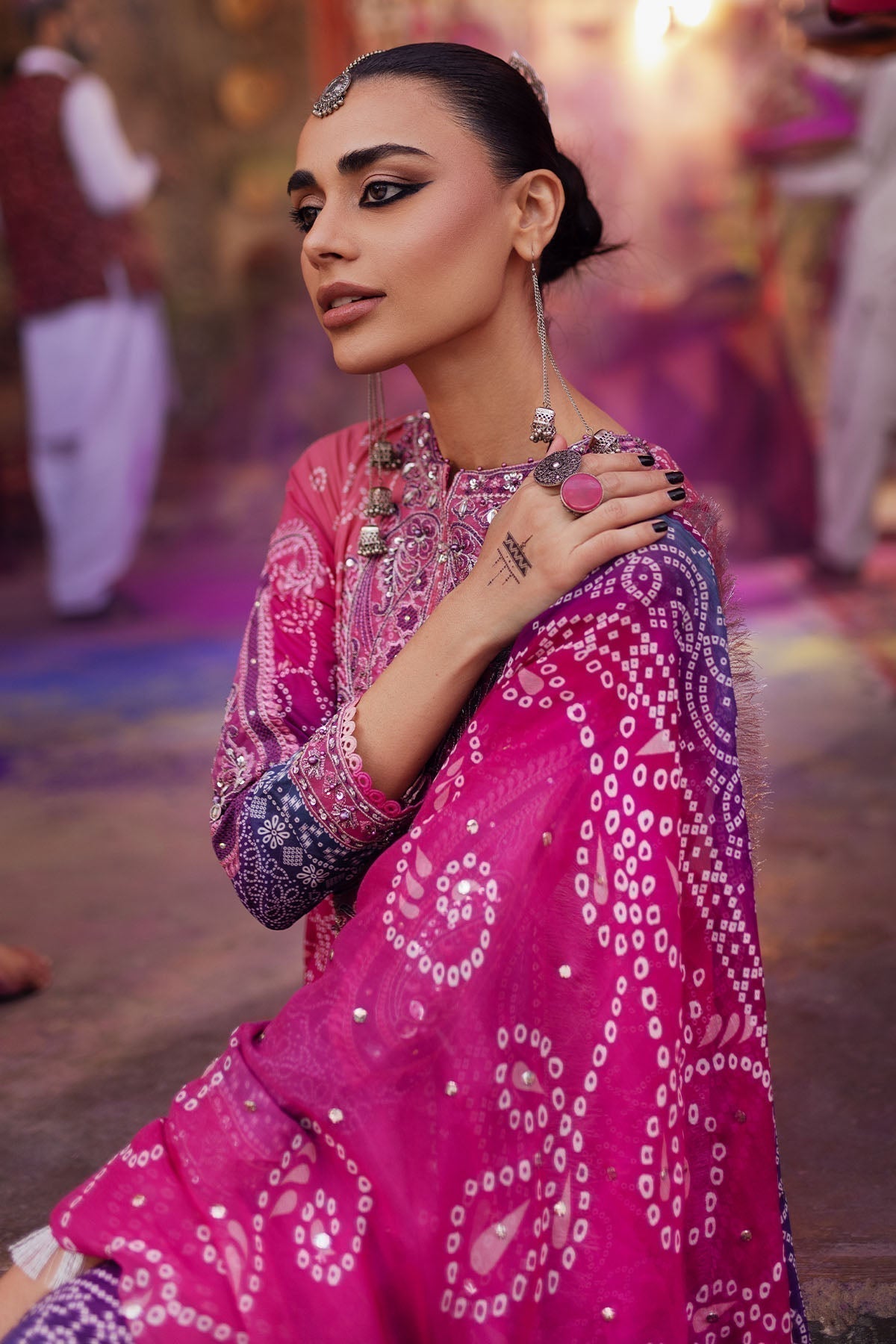 Nureh | Bazaar Lawn | NS-131 - House Of Hania