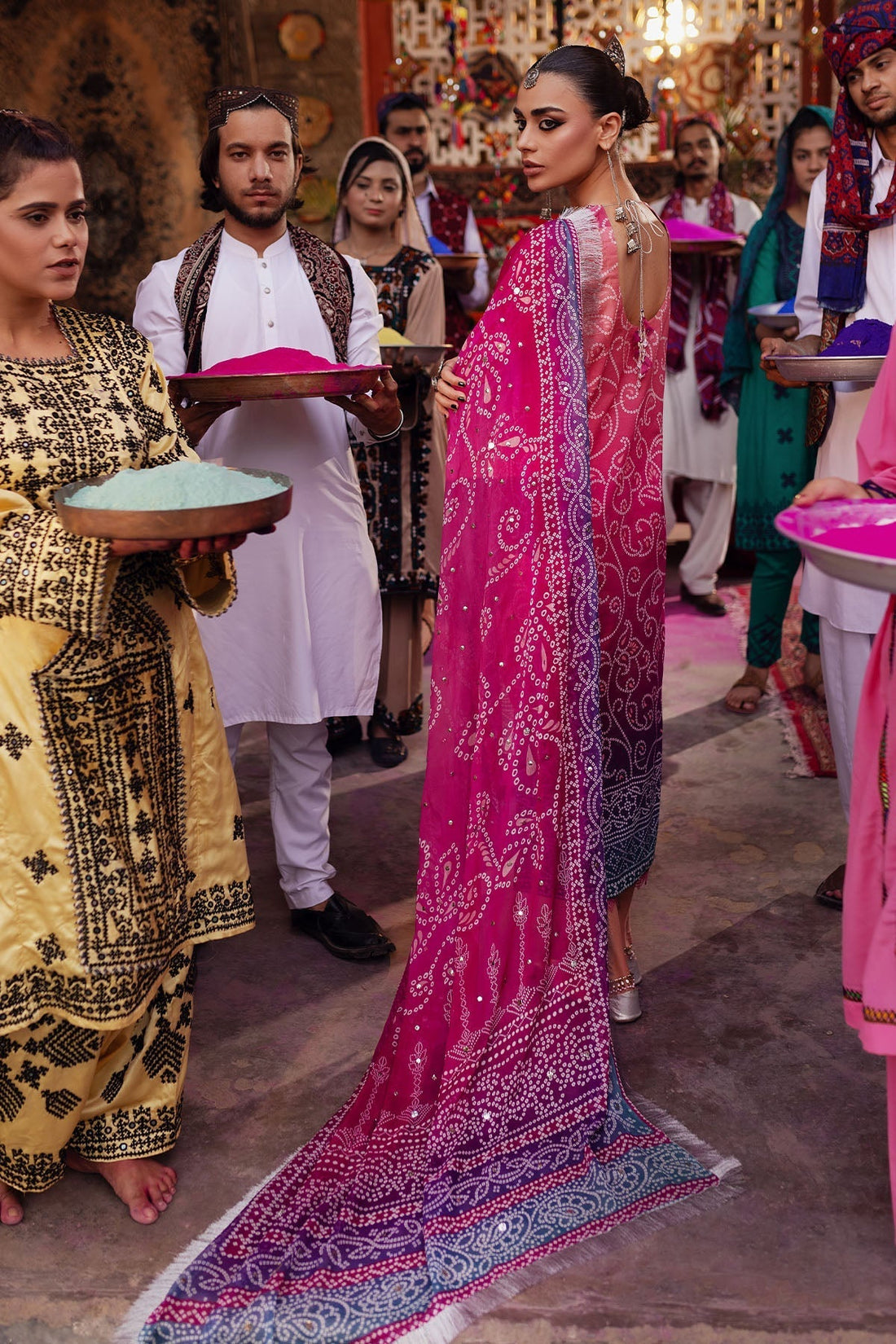 Nureh | Bazaar Lawn | NS-131 - House Of Hania