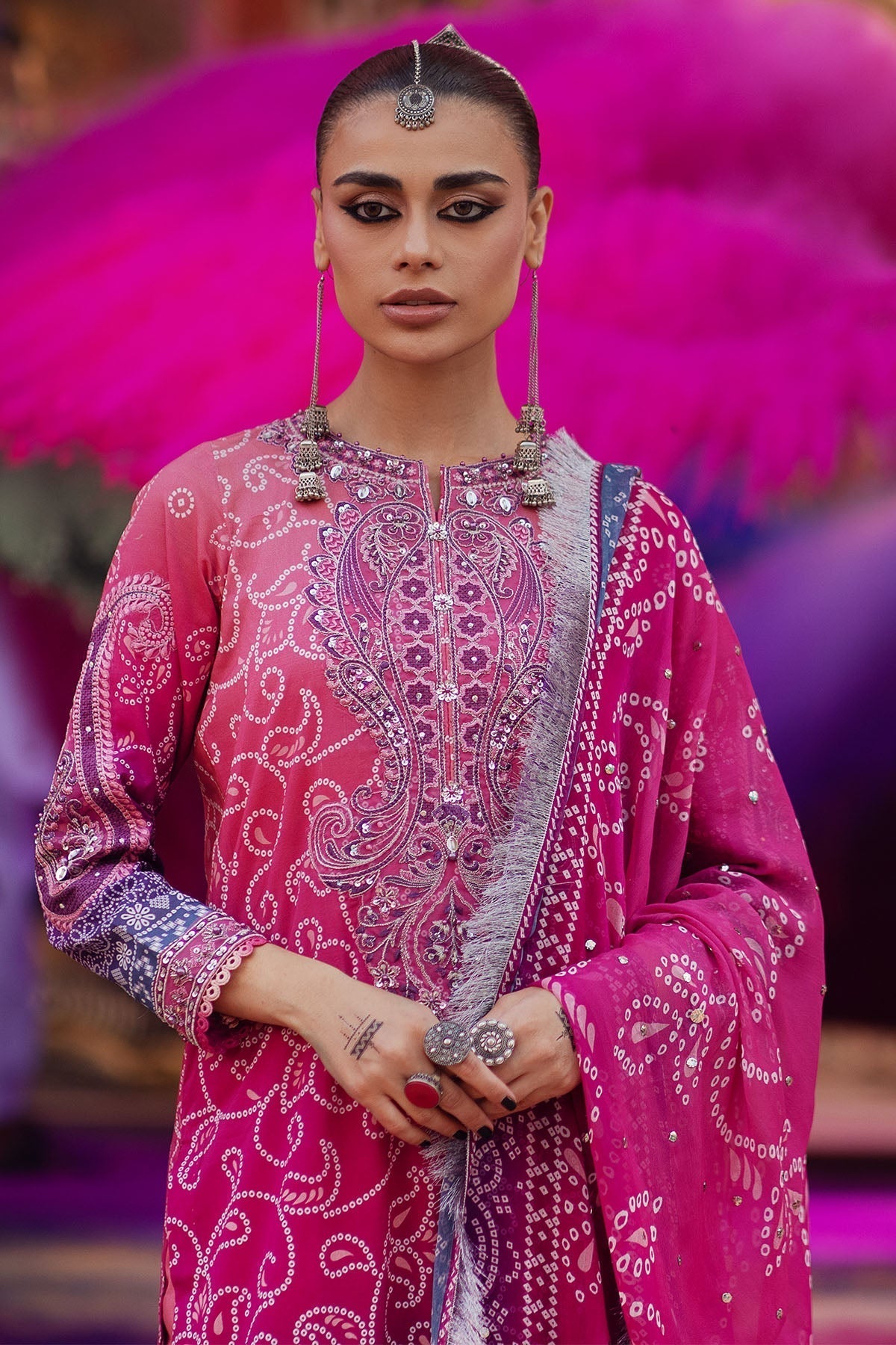 Nureh | Bazaar Lawn | NS-131 - House Of Hania