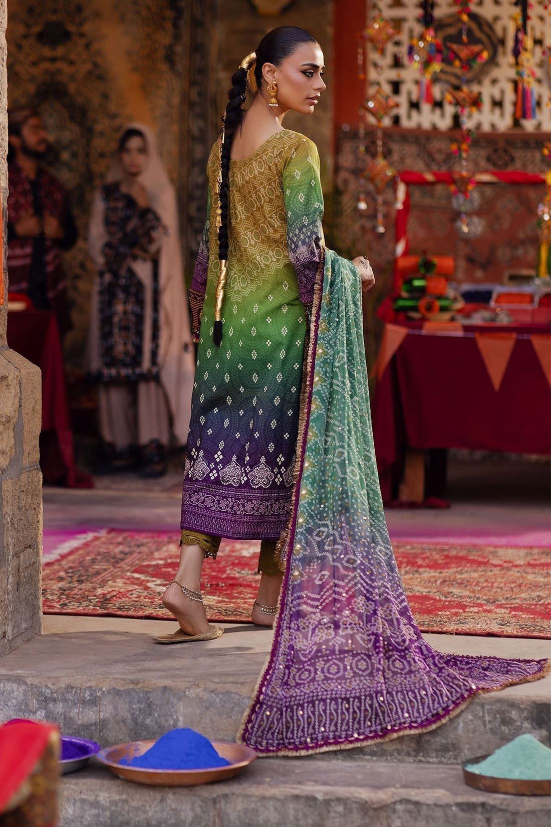 Nureh | Bazaar Lawn | NS-132 - House Of Hania